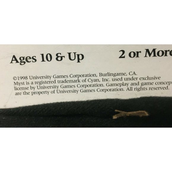 Myst The Puzzling New Board Game Adventure New in Box Sealed Ages 10+ - Picture 6 of 10